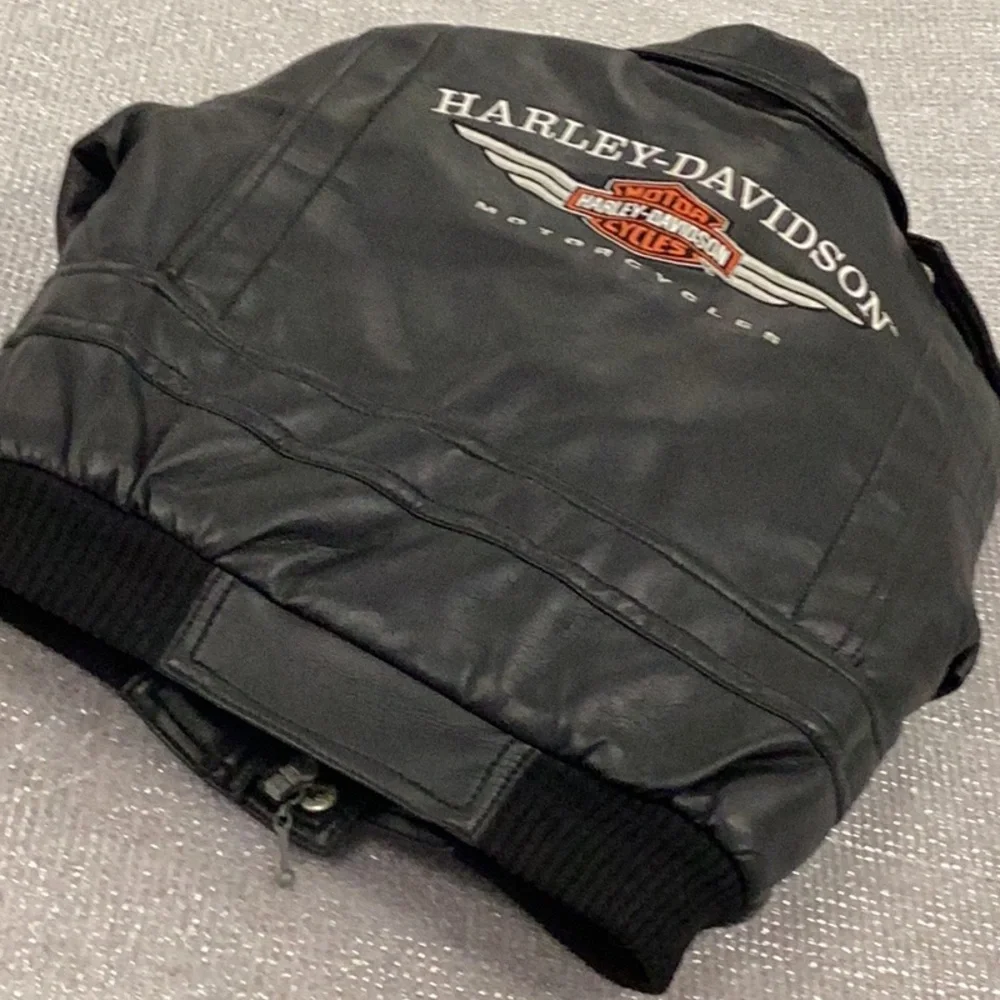 Adorable Harley Davidson Kids’ Faux Leather Jacket - Picture 9 of 10